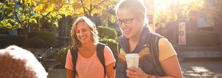 SPU Students Chatting It Up